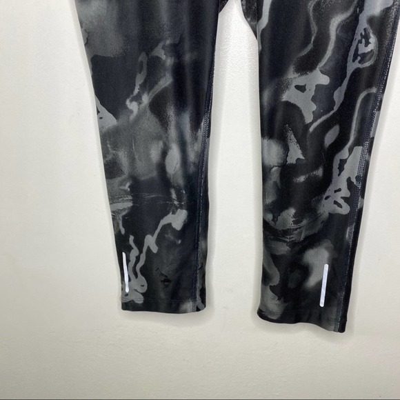 Nike Running Black and Grey Capri Leggings - Picture 3 of 8